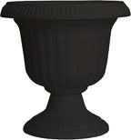 Southern Patio Large 14 Inch Outdoor Garden Lightweight Utopian Urn Planter - Image 2