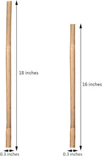 Plant Stakes Natural Garden Bamboo Sticks - Image 2
