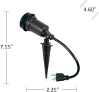 BELL Hubbell SL101B Portable Spike Light Par 38 Bulb Bronze Finish, 75-150 Watt - Image 6