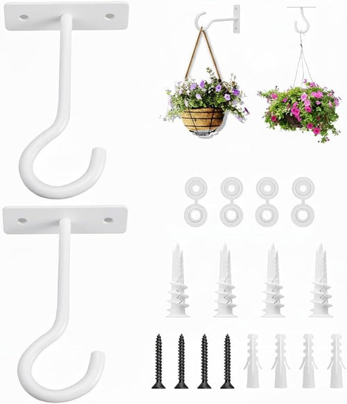2Pack 4Inch Ceiling Hooks for Hanging Plant, Hanger for Indoor and Outdoor by AnDocK