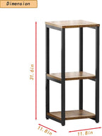 Plant Stand Indoor Corner Tall 3 Tier Metal Modern Flower Storage Plant Shelf - Image 6