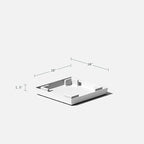 Veradek Nobleton Indoor/Outdoor Wide Square Planter - Image 9