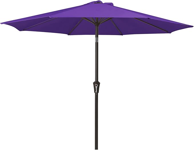 MEWAY 9ft Patio Umbrella Outdoor Table Umbrellas by MEWAY