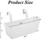 3 Pcs Large Hanging Flower Pots - Image 3