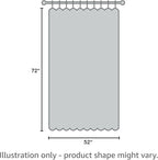 NICETOWN Outdoor Patio Curtains Waterproof Set of 2, Rustproof Stainless Steel - Image 8