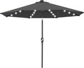 ABCCANOPY 10FT Durable Solar Led Patio Umbrellas by ABCCANOPY