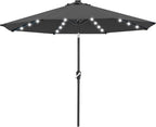 ABCCANOPY 10FT Durable Solar Led Patio Umbrellas by ABCCANOPY