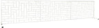 Oakland Living 6 ft. X 4 ft. White Freestanding Metal Privacy Screen Room - Image 6