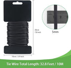 Tenn Well 5mm Plant Ties, 32 Feet Soft Garden Wire Ties - Image 7