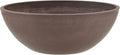 PSW Pot Collection M25C 10-inch Plastic/Stone/Wood Composite Low Bowl Planter – by PSW