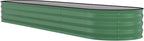 8x2x1.5 ft Galvanized Raised Garden Bed by GarveeLife