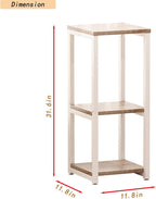 Plant Stand Indoor Corner Tall 3 Tier Metal Modern Flower Storage Plant Shelf - Image 6