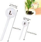 10 Pcs Clear Plant Watering Globes, Plastic Self-Watering Bulbs, Flower - Image 2
