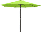 MEWAY 9ft Patio Umbrella Outdoor Table Umbrellas by MEWAY