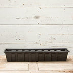 Root & Vessel Poly-Pro Plastic Flower Box Planter - Image 3