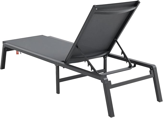 VEVOR Chaise Lounge Chair Outdoor, Aluminum Patio Lounge Chairs - Image 10