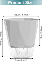 3 Pack Self Watering Planter Pots, 4.9 Inch African Violet Pots - Image 2