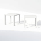 Furinno Classic Coffee Table Set of 2, Square Modern Coffee Table - Image 7