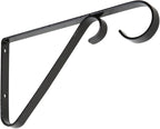 National Hardware N274-514 V2653 Plant Brackets in Black by NationalHardware