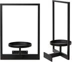 Wall Hanging Plant Stands Planter Shelves, Indoor Outdoor Window Plant Hanger - Image 9
