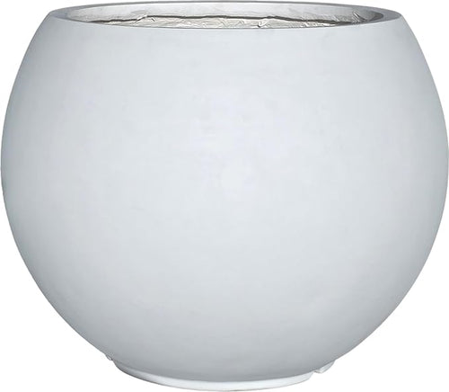 17 H x 21" Dia Round Fiberstone Planter by Panlaolao
