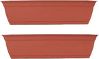 The HC Companies 24 Inch Eclipse Window Planter Box by TheHCCompanies