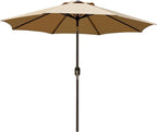 Blissun 9' Outdoor Patio Umbrella, Outdoor Table Umbrella, Yard Umbrella by Blissun