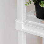 IRIS USA 3-Shelf Light Duty Plastic Storage Shelves, 150lb Capacity, Medium - Image 9