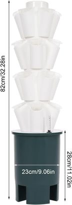 Hydroponic Growing System Indoor, 20-Hole Vertical Garden Planter Germination - Image 2