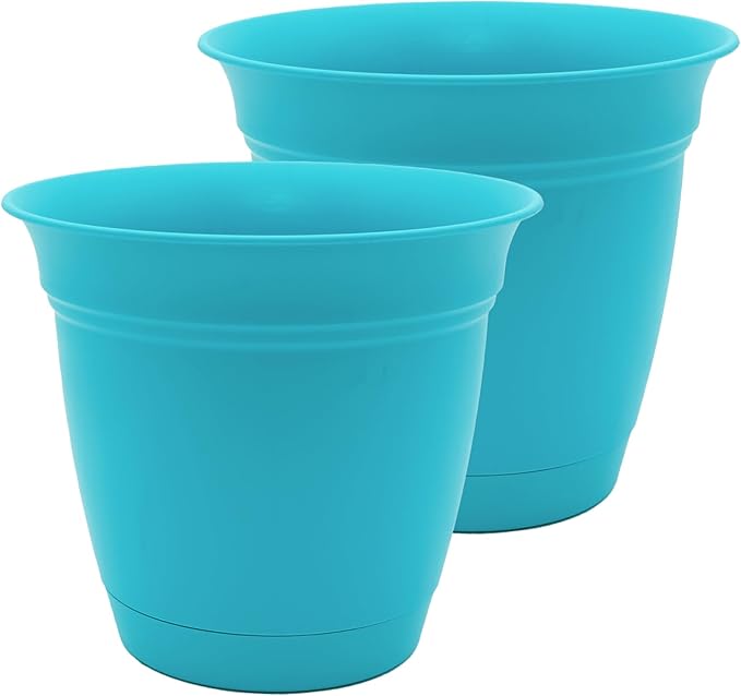 The HC Companies 16 Inch Eclipse Round Planter Pots by TheHCCompanies
