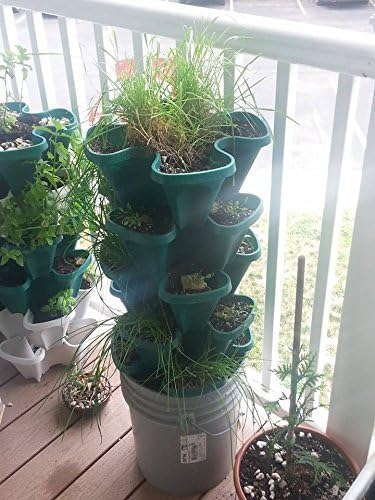 Mr. Stacky 1305-HG 5-Tier Stackable Strawberry, & Vegetable Planter - Image 5