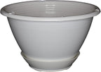 8 inchWhite Plastic Hanging Basket - Image 8