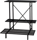 Zhongma 3 Tier Plant Stand Space-Saving Heavy Duty Plant Holder by Zhongma