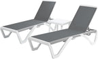 Kozyard Outdoor Chaise Lounge Chair, Full Flat Adjustable Patio Lounger - Image 9
