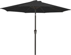MEWAY 9ft Patio Umbrella Outdoor Table Umbrellas by MEWAY
