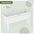 Giantex Raised Garden Beds Outdoor Set of 2, Self-Watering Planter Box - Image 9