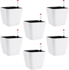 5.5 Inch Self Watering Plastic Planter by KOHAND