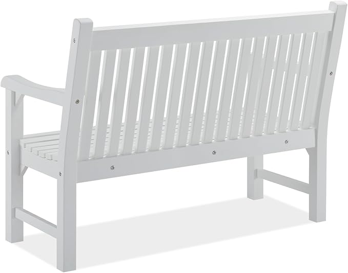 Psilvam 2-Person Poly Lumber Outdoor Bench - Image 3