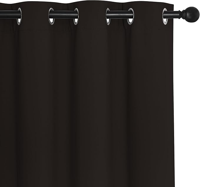 NICETOWN Blackout Sliding Door Curtains 84 Inch Length, Extra Wide Room Divider - Image 7