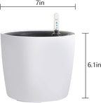KINJOEK 5 Packs 7 Inch Self Watering Pot - Image 4
