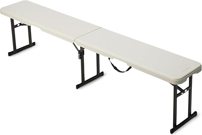 Amazon Basics 6ft Foldable Bench by AmazonBasics