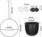2 Pack Hanging Planters for Indoor Plants - Image 5