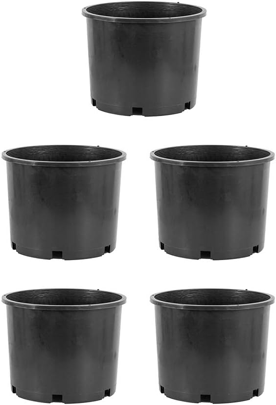 Pro Cal HGPK5PHD Round Circle 5 Gallon Wide Rim Durable Injection Molded by Hydrofarm