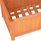 vidaXL Planter, Flower Box, Trellis Raised Bed, Outdoor Planter - Image 6