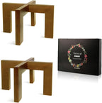 2 Pack Plant Stand Indoor Outdoor, Mid Century Plant Stand - Image 3