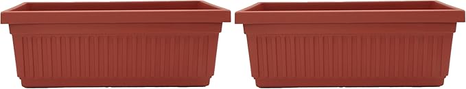 The HC Companies 18 Inch Venetian Rectangular Window Planter Box by TheHCCompanies