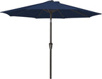 MEWAY 9ft Patio Umbrella Outdoor Table Umbrellas by MEWAY