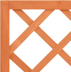 vidaXL Planter, Flower Box, Trellis Raised Bed, Outdoor Planter - Image 5