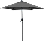 Sunnyglade 7.5' Patio Umbrella Outdoor Table Market Umbrella by Sunnyglade