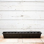 Root & Vessel Poly-Pro Plastic Flower Box Planter - Image 3